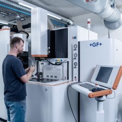 Senkerodieren Hartmetall RotodurAG